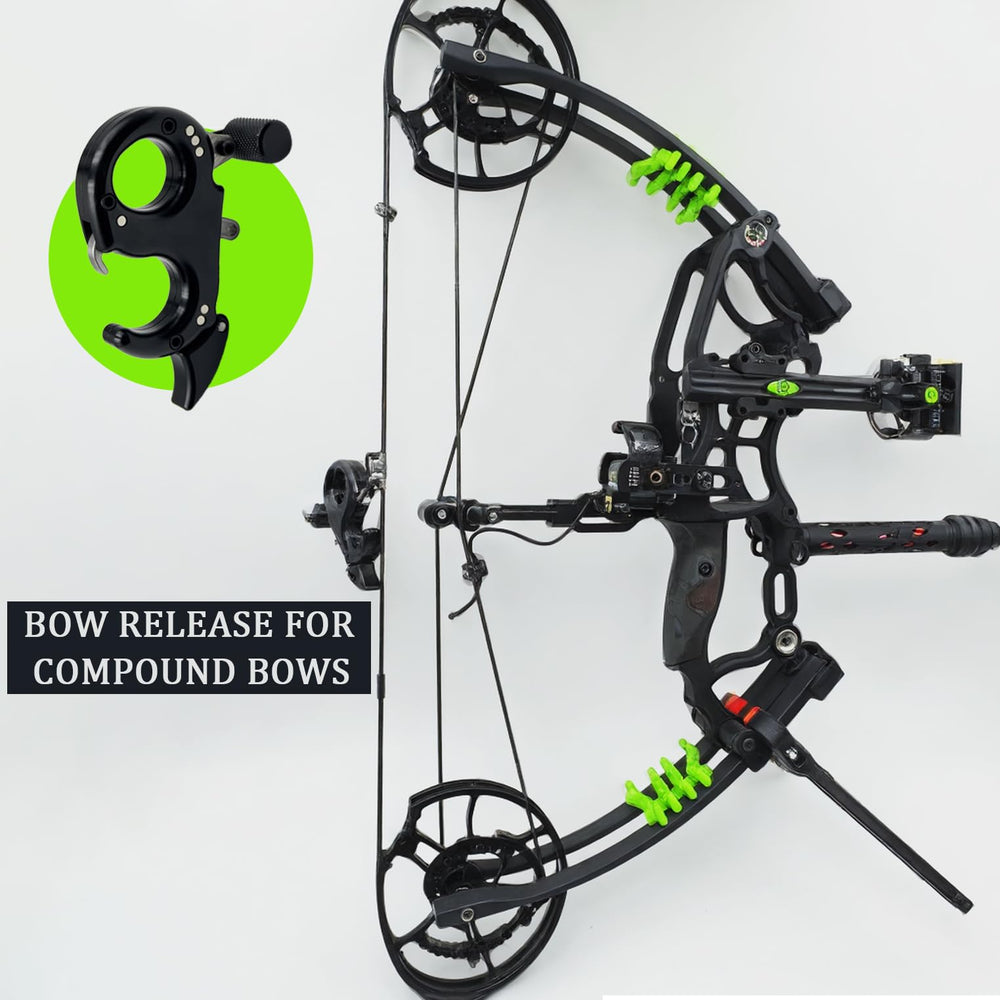 sntxmy archery practice with thumb release depicts comfortable grip for beginners