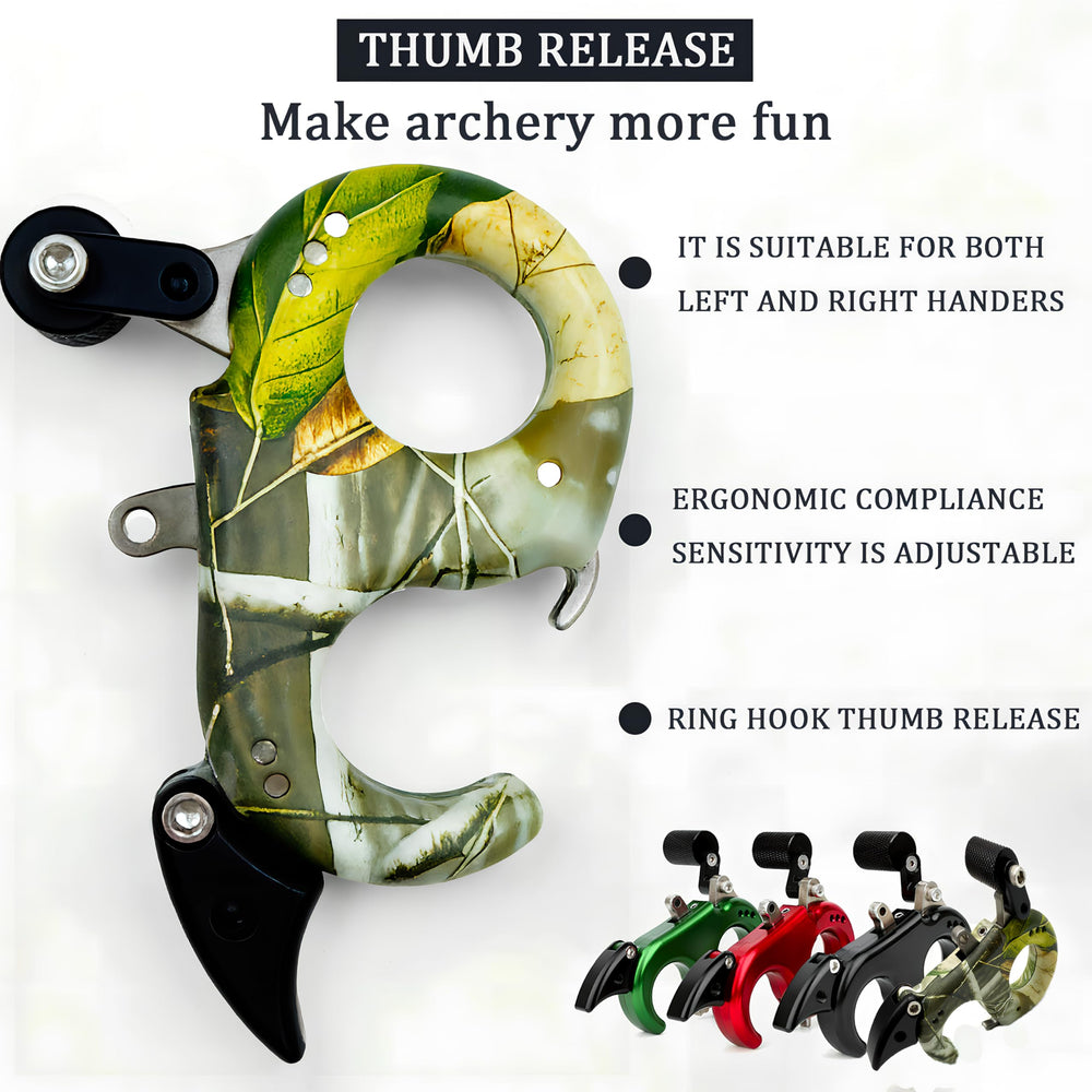 sntxmy bow release 2-3-4 finger configuration for personalized fit
