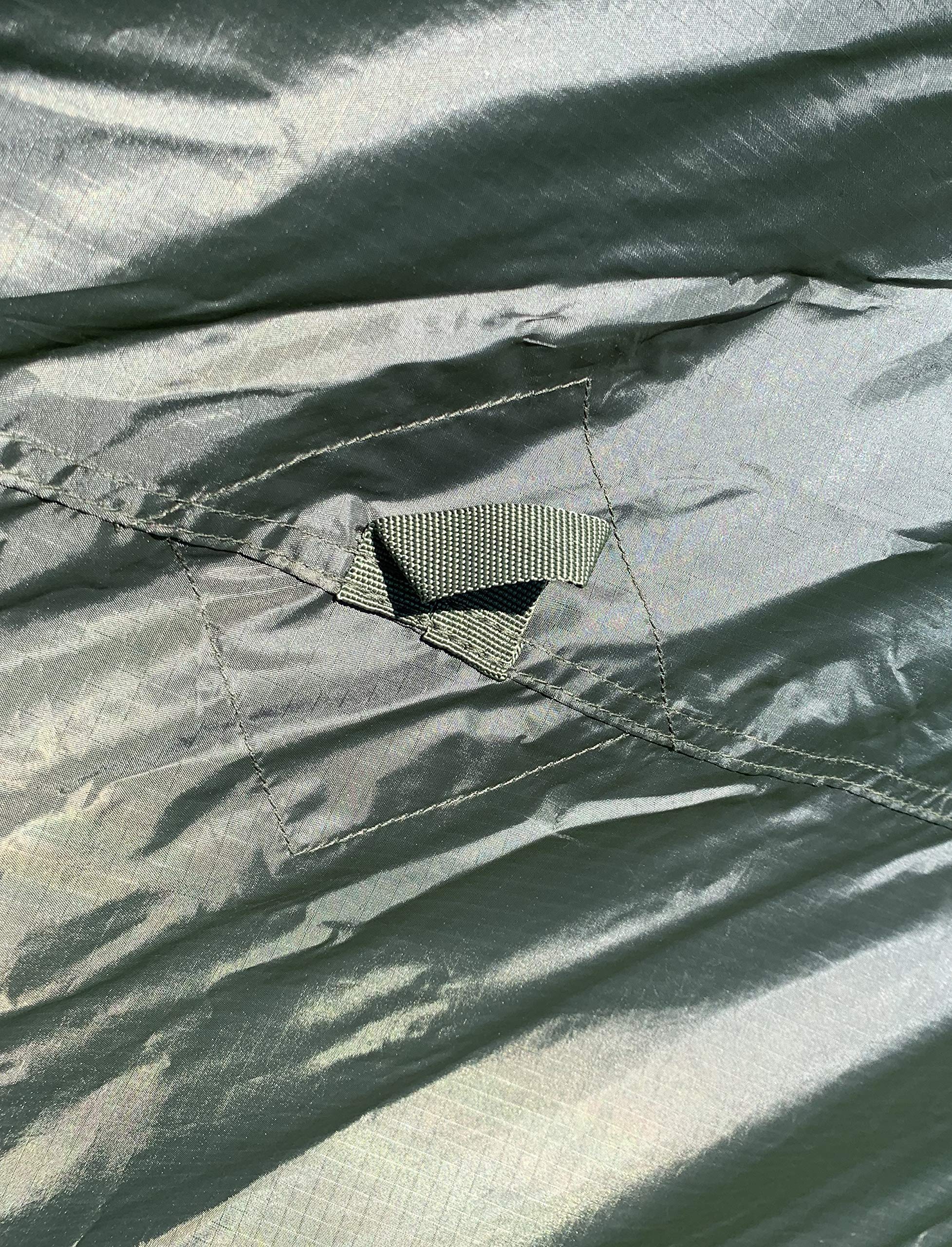 Snugpak All Weather Shelter G2 weighs about 900g for fast, light setups.