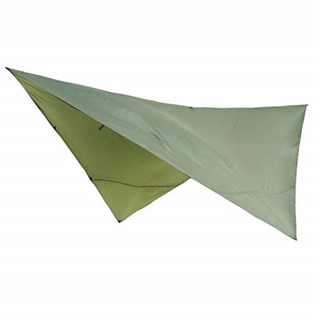 Snugpak All Weather Shelter G2 in rhombus setup offers versatile field protection.