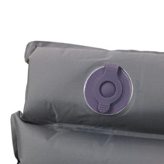 Snugpak Basecamp Ops Air Mat packs down to an 11x5 inch bundle for travel.