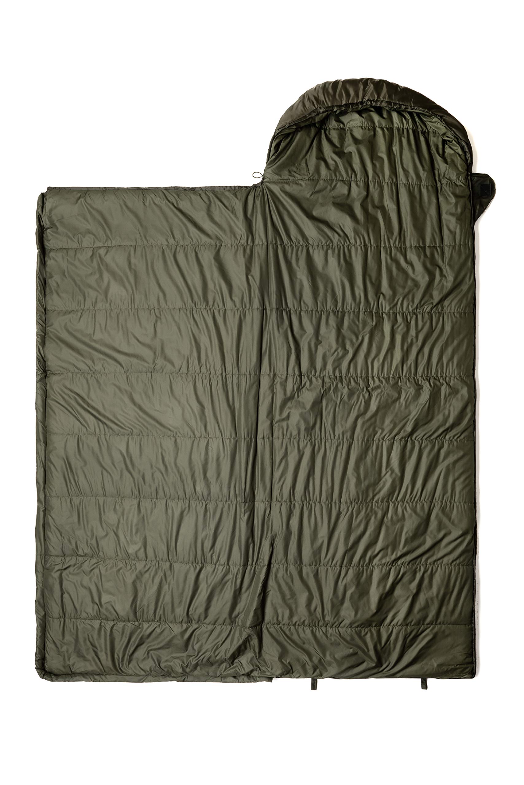 Snugpak Nautilus SQ AQUALight shell repels moisture while staying lightweight.