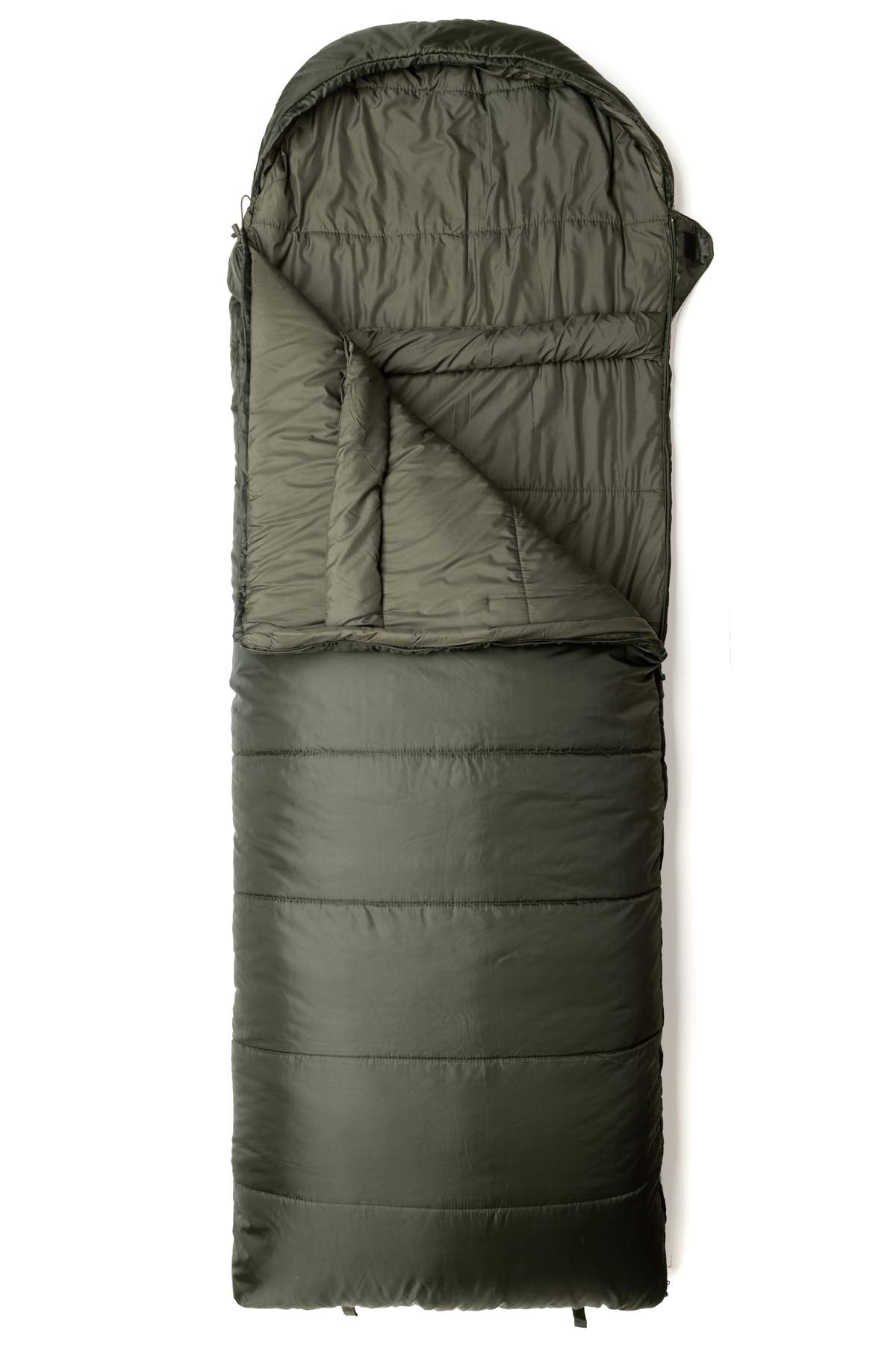 Snugpak Basecamp Ops Navigator left-hand zip for easy entry in tight spaces.