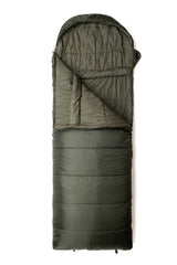 Snugpak Basecamp Ops Navigator two-way zipper and draft collar keep drafts out.
