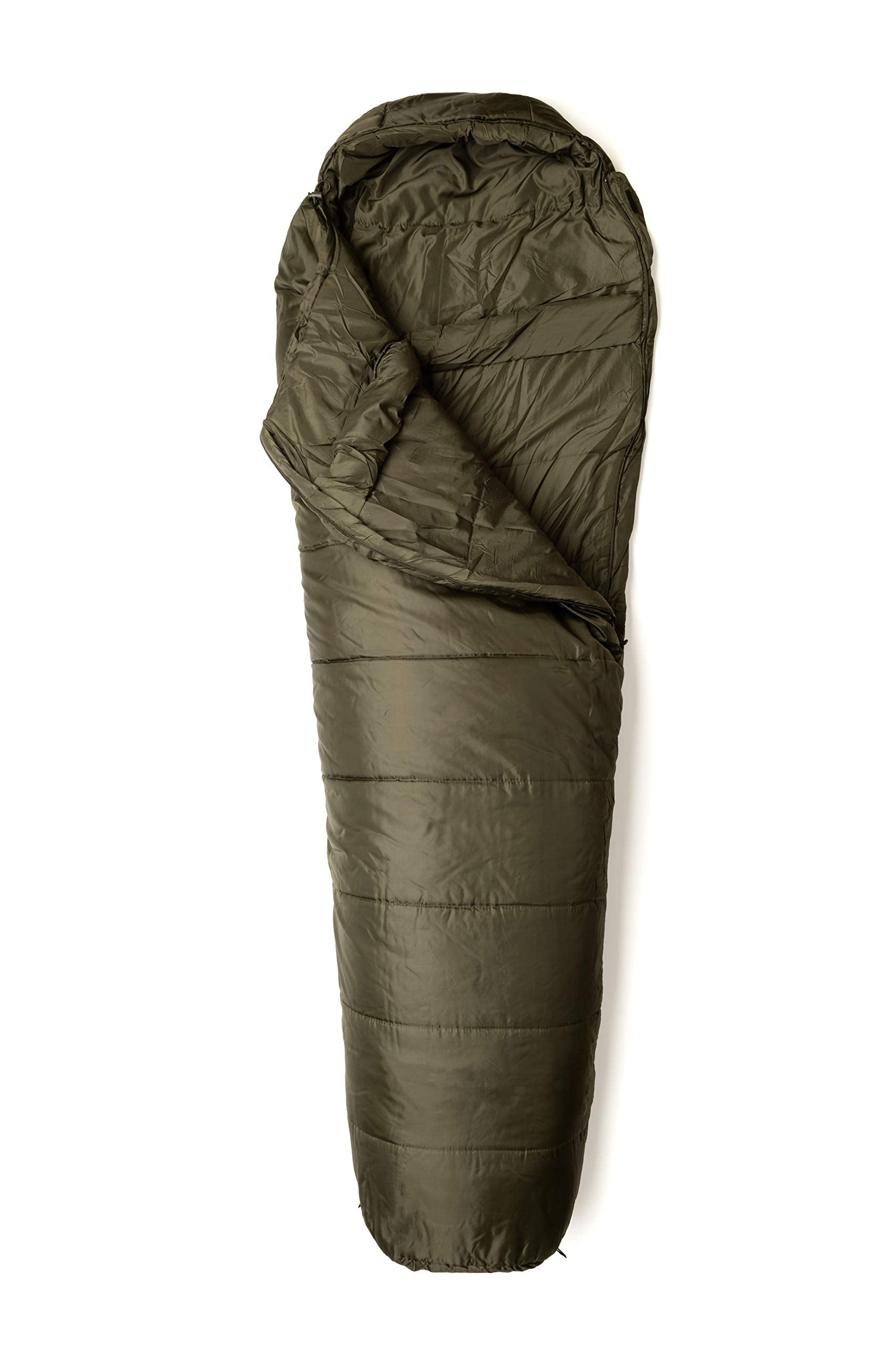 Snugpak Isofibre insulation close up highlights heat retention even in damp conditions