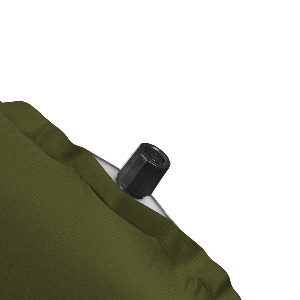 Inflation valve of Snugpak Elite XL mat for adjustable firmness