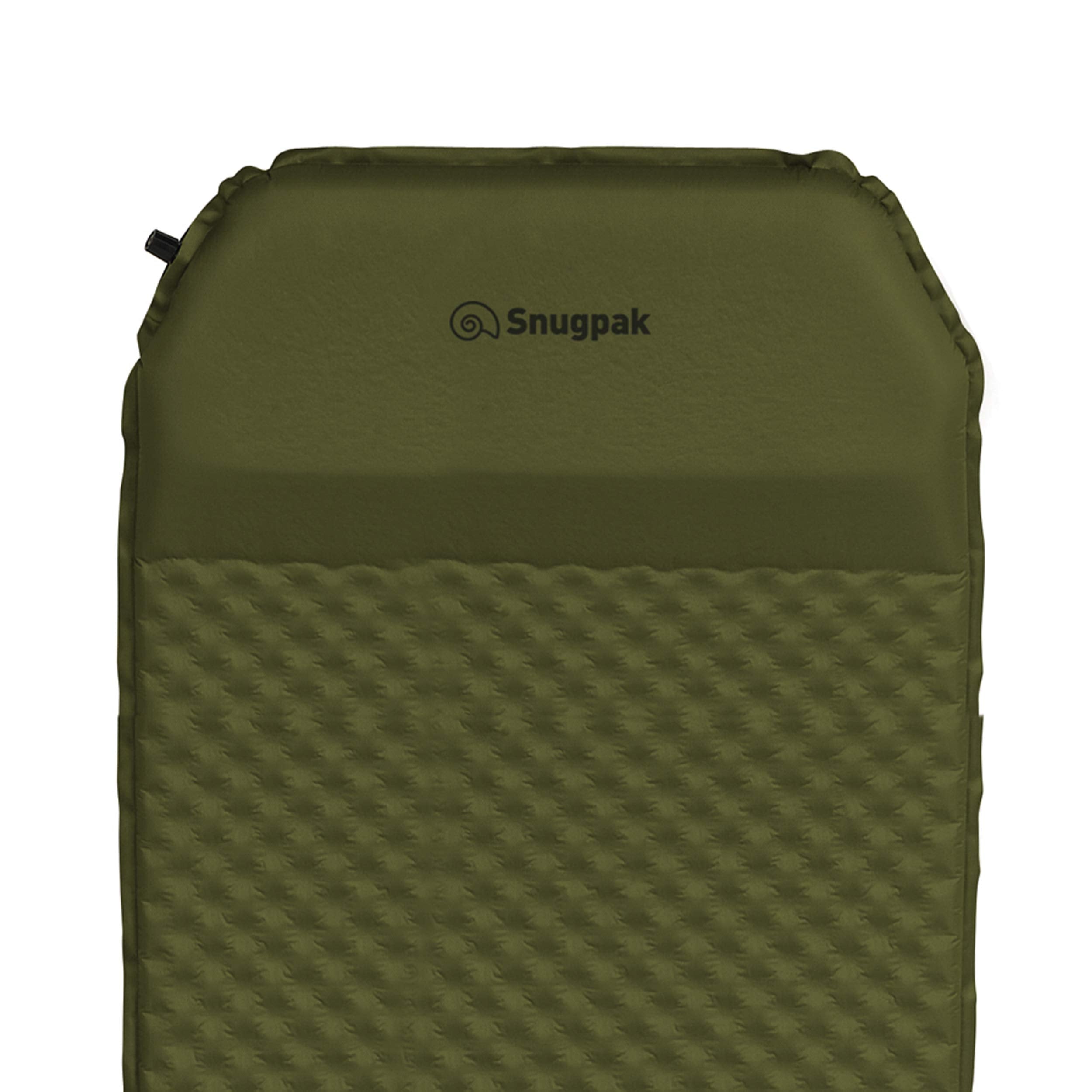 Non-slip bottom on Snugpak Elite XL mat for stable sleep