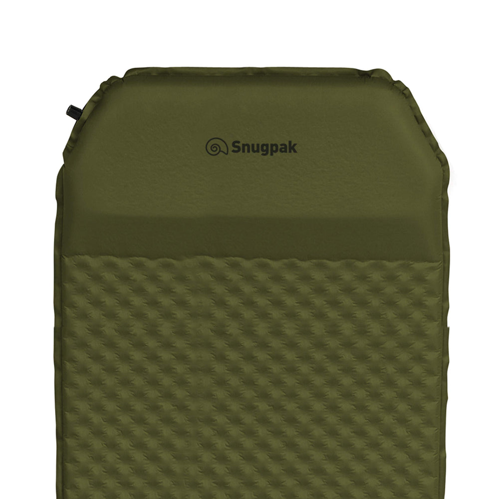 Non-slip bottom on Snugpak Elite XL mat for stable sleep