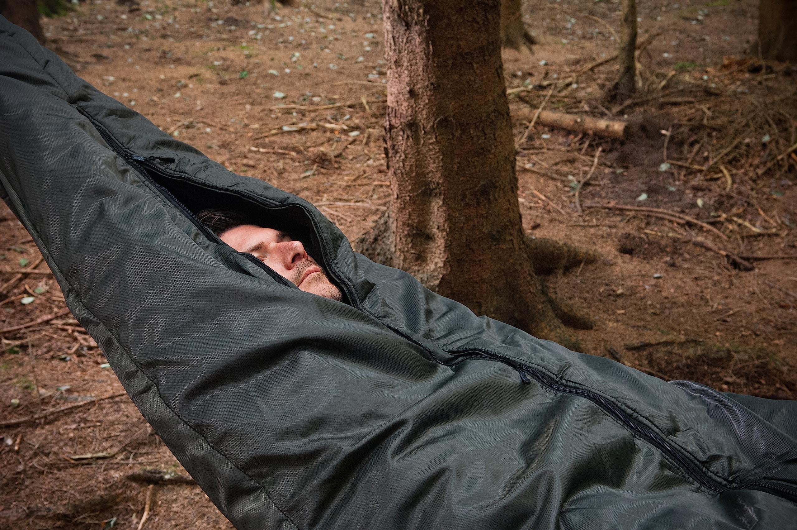 Snugpak Hammock Cocoon Travelsoft insulation delivers warmth while staying lightweight