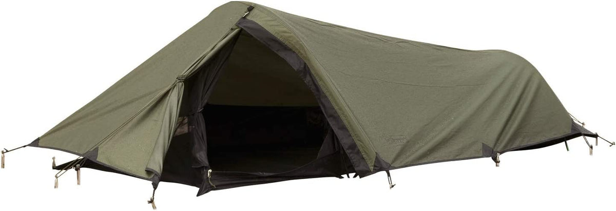 Snugpak Ionosphere IX tent in olive, compact solo shelter for lightweight backpacking