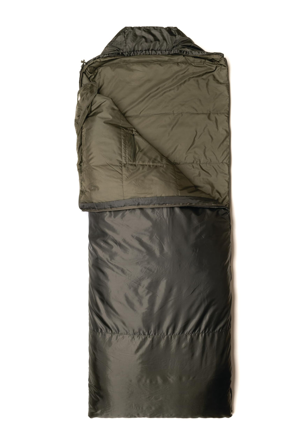 Snugpak Jungle Bag left zip demonstrates easy access for warm-weather camping.