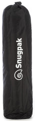 Snugpak Scorpion 2 footprint corners secured for stable protection on uneven ground.