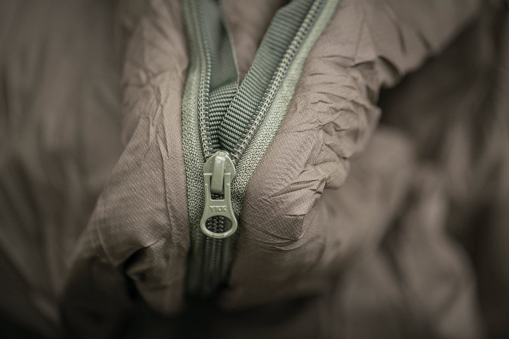 Snugpak Softie 3 Merlin Sleeping Bag Olive fabric texture shows durable, high-quality material