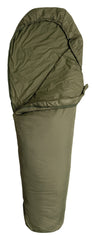 Snugpak Softie 3 Merlin Sleeping Bag Olive laid flat for cozy outdoor camping