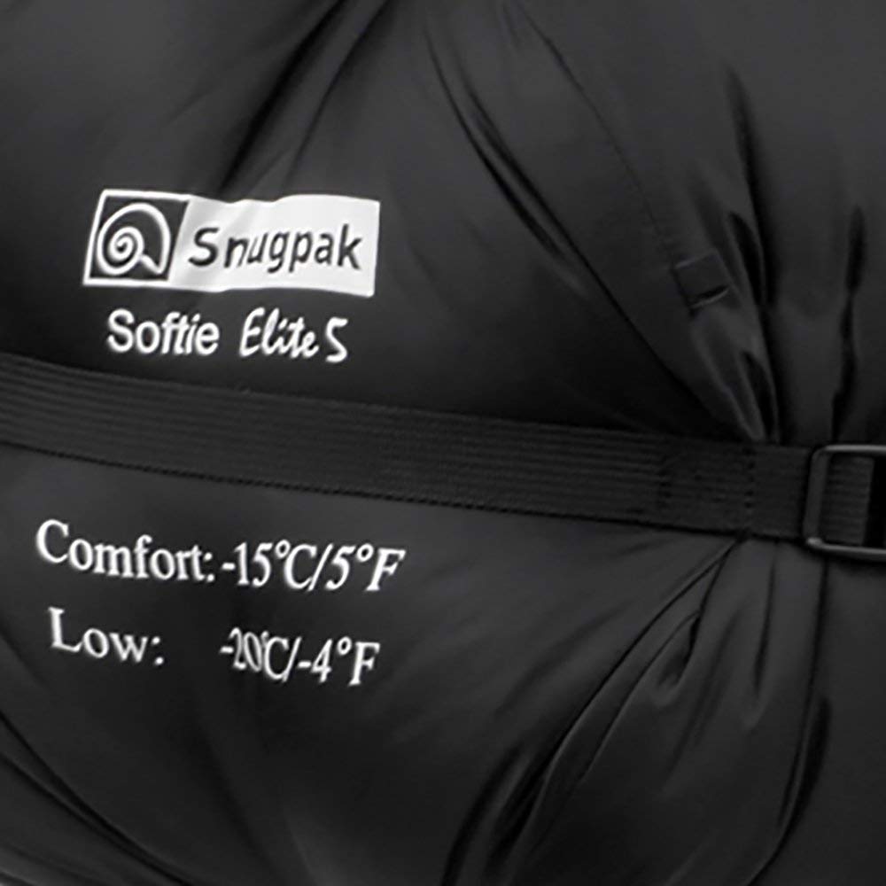 Snugpak Softie Elite 5 WGTE compressed packed view demonstrates compact transport
