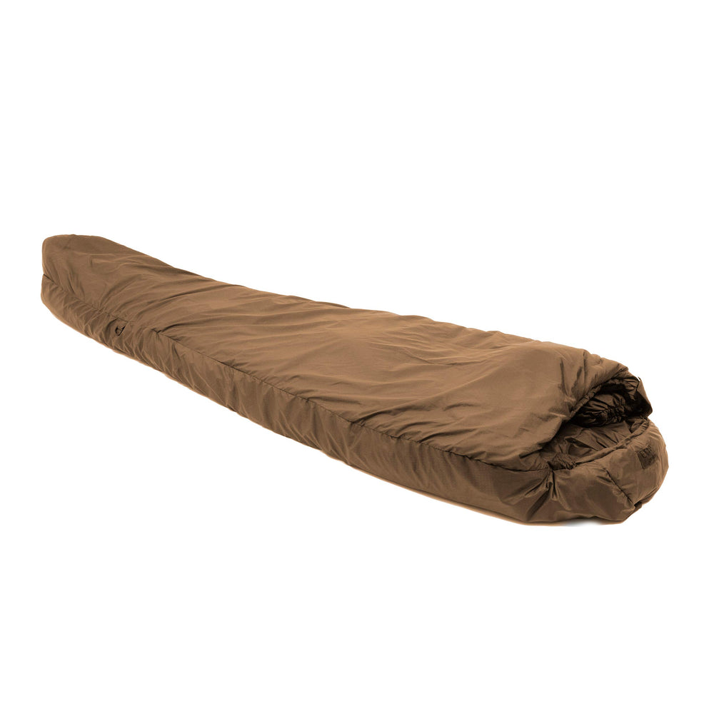 Reinforced foot area and foot tab design on Snugpak Softie Elite 5 WGTE