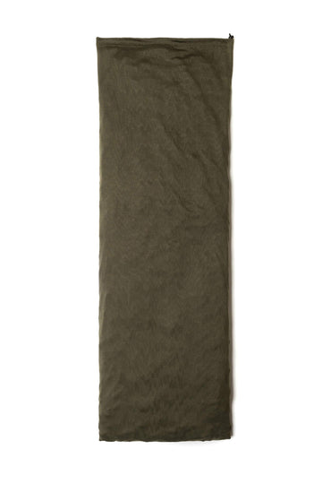 Snugpak Thermalon liner laid flat, soft fabric that wicks moisture and adds warmth.