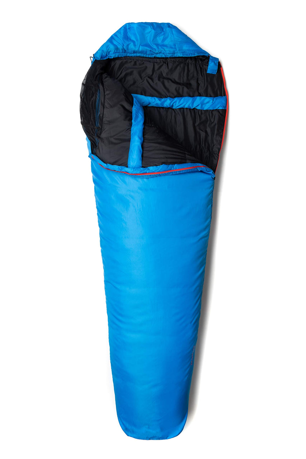 Snugpak Travelpak 2 full-length zipper enabling easy entry and even warmth distribution