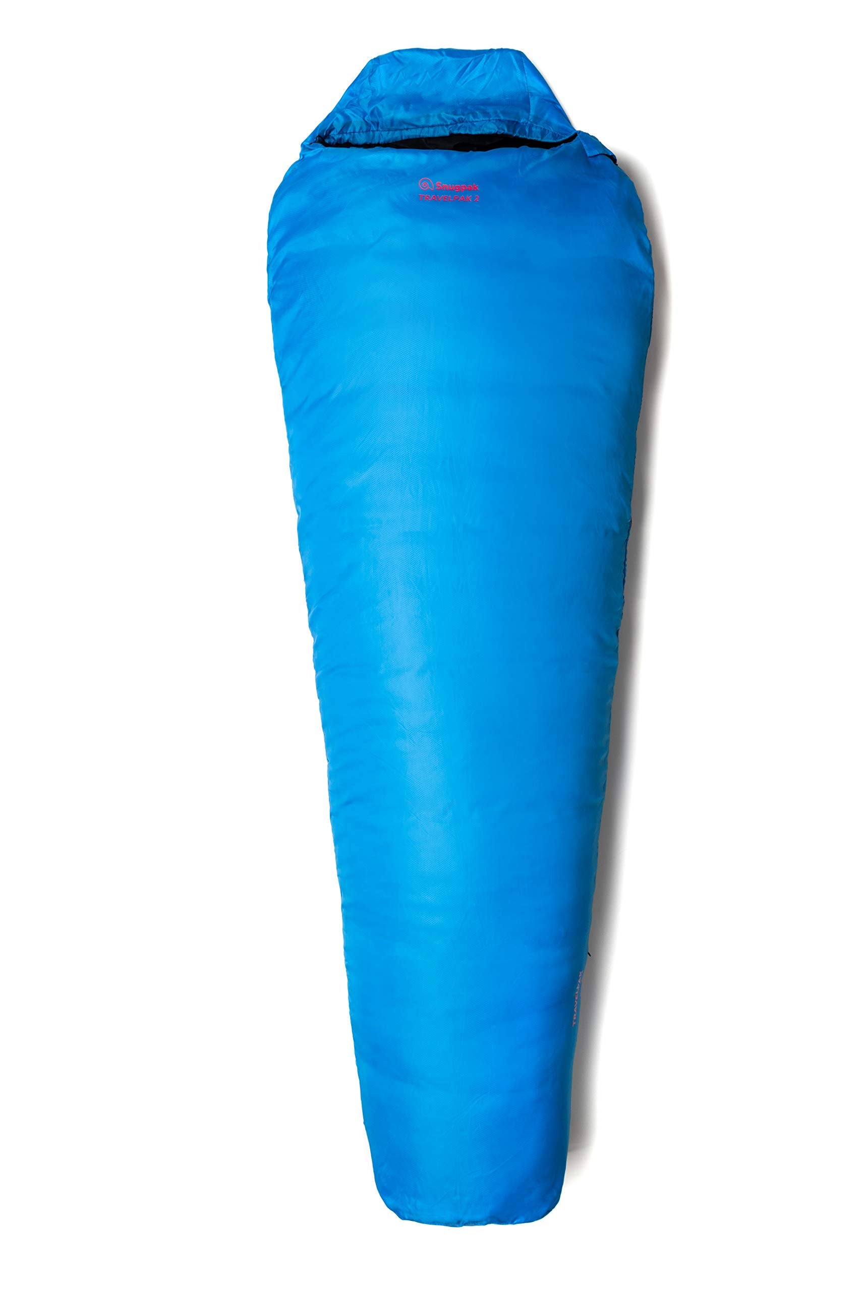 Snugpak Travelpak 2 sleeping bag with net feature for insect protection outdoors