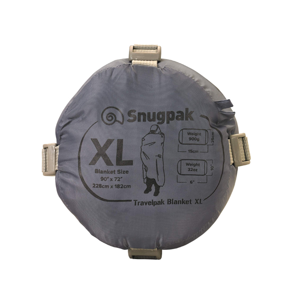 Snugpak Travelpak Blanket water-repellent outer shell keeps you dry.