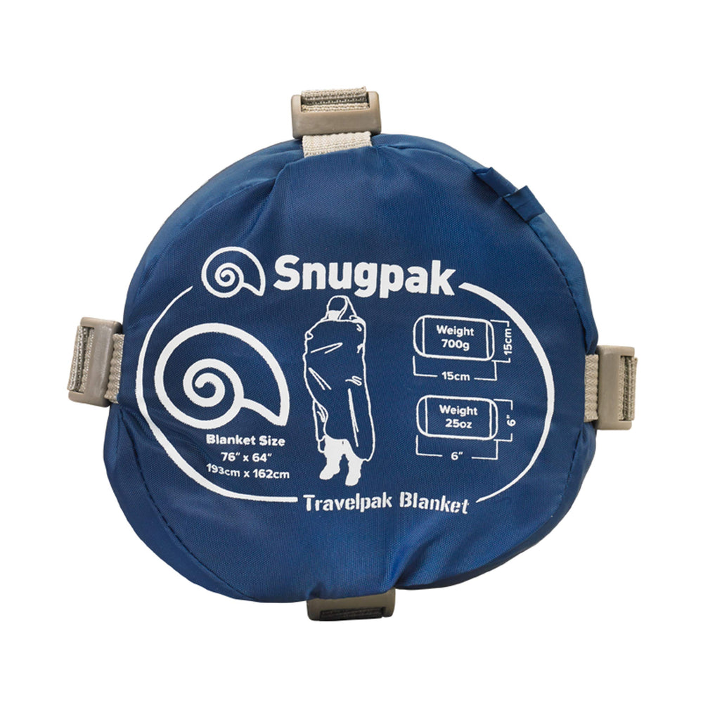 Snugpak Travelpak Travelsoft insulation adds warmth with light, breathable fibers.