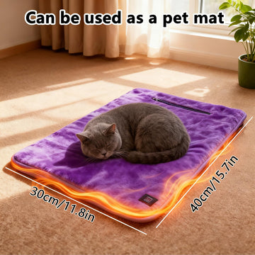 SNZ plush-soft exterior emphasizing safe and skin-friendly warmth