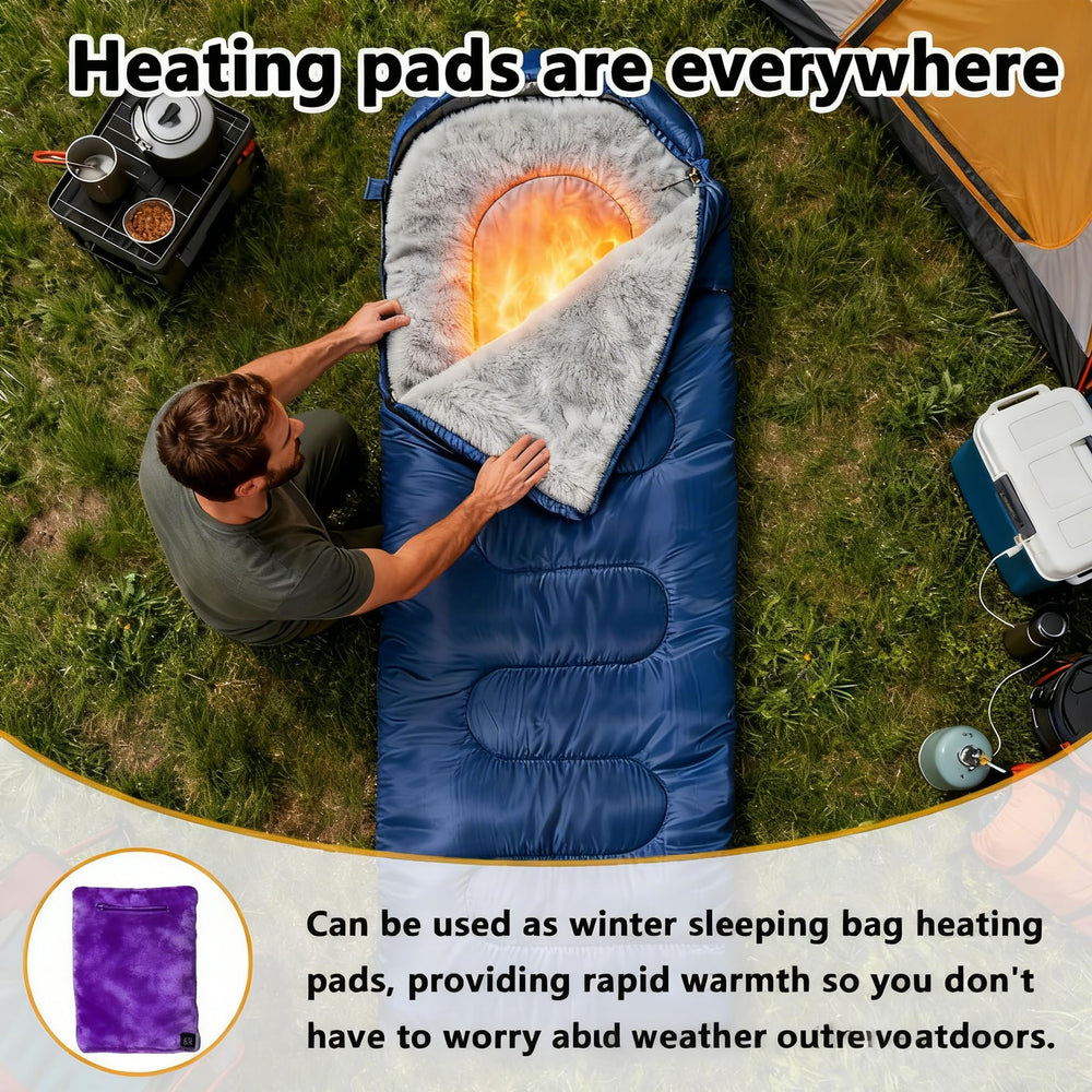 SNZ handwarmer charging via USB power bank for devices