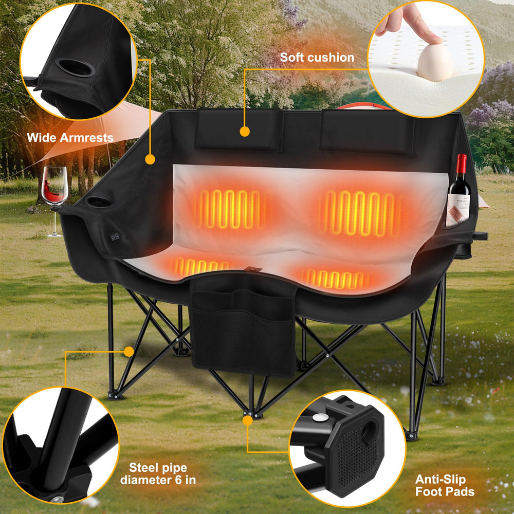 Sobalai padded backrest and headrest enhance seating comfort