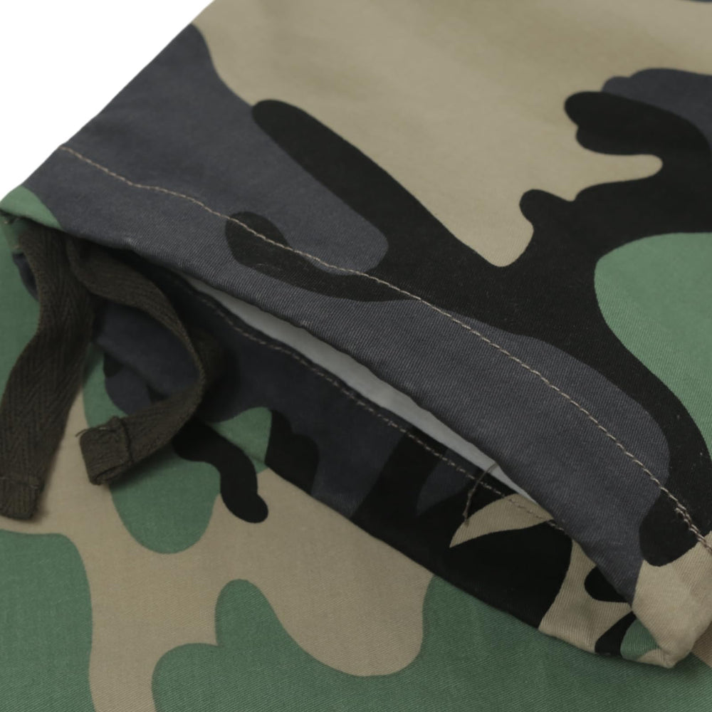 Sobrisah blue camo pants dense cotton texture and rugged feel