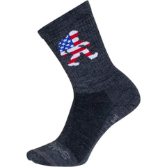 SockGuy Big Foot Wool Socks itch-free design for long rides.