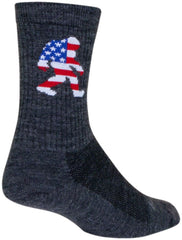SockGuy Big Foot Wool Socks TurboWool blend delivers durable warmth and longevity.