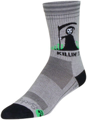SockGuy Killin It Crew Sock unisex fit suitable for shared footwear.