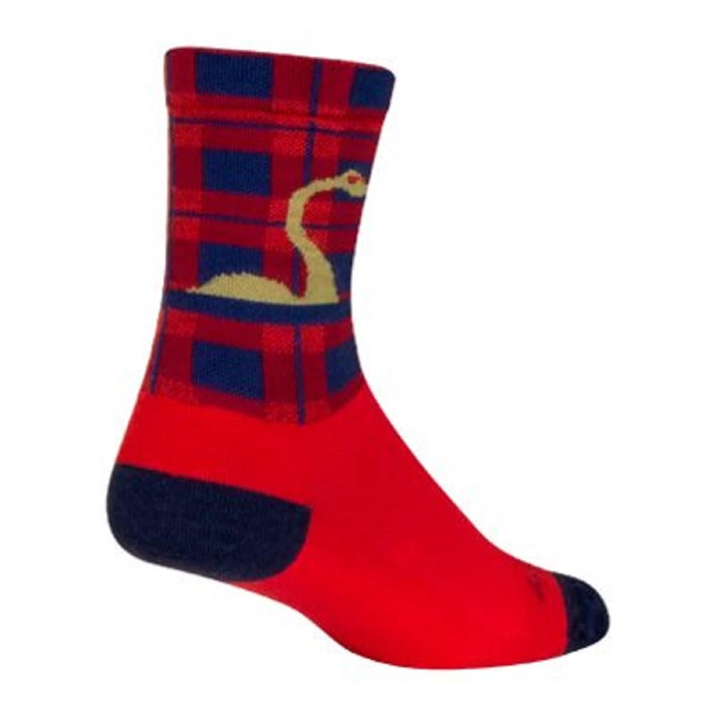 SockGuy Nessie 6in ankle wool socks for cycling with warm insulation and breathable airflow.