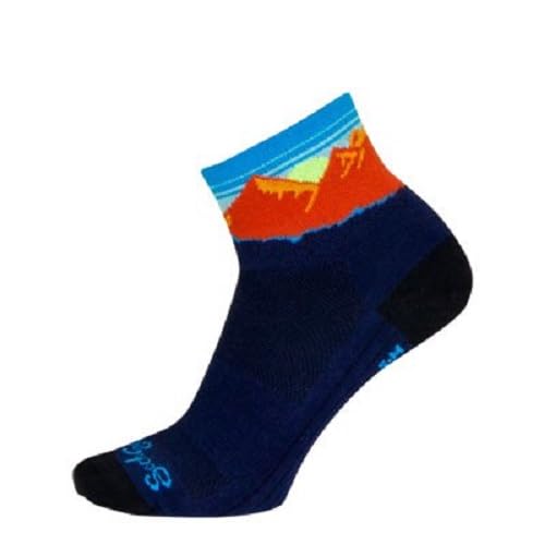 SockGuy Thru-Hike mesh upper socks boost airflow during runs
