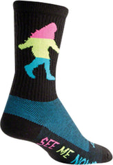 SockGuy Sasquatch 2 wool crew sock—6-inch cuff for warmth.