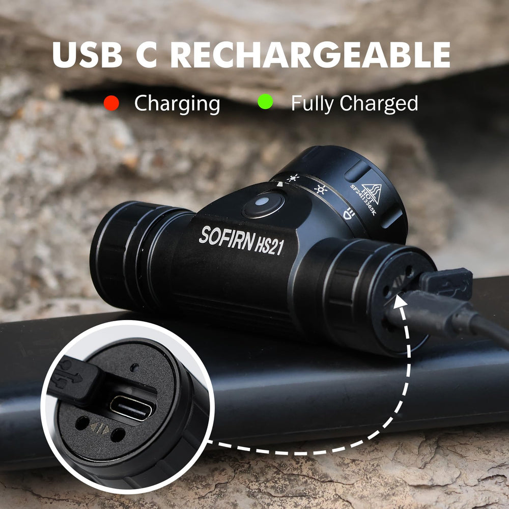 Sofirn HS21 aero-grade aluminum build feels rugged yet lightweight