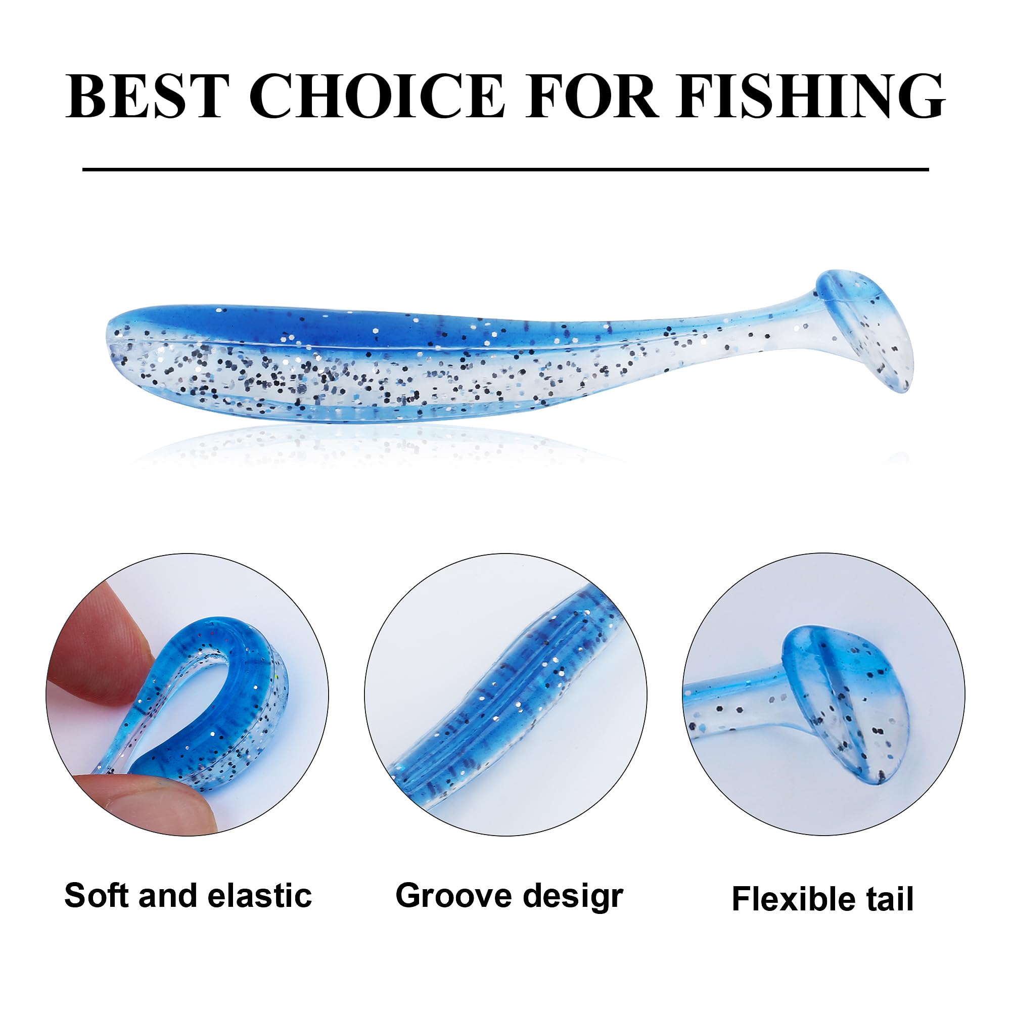Kit includes five fishhooks