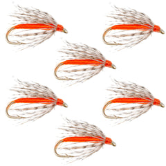 Soft Hackle Partridge and Orange wet fly close-up