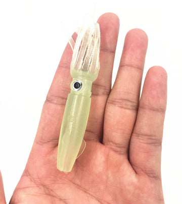 Length 4.13 inch octopus trolling lure - Green