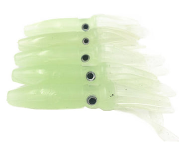 Saltwater and freshwater compatible night fishing lure set - 5 pieces