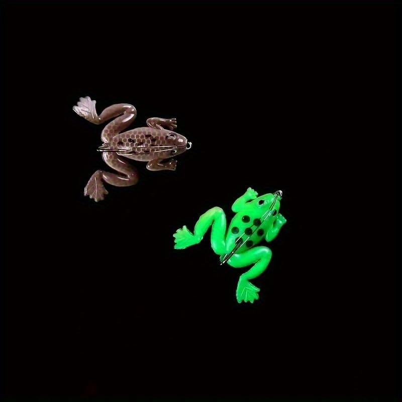 Soft lure set for freshwater and saltwater fishing