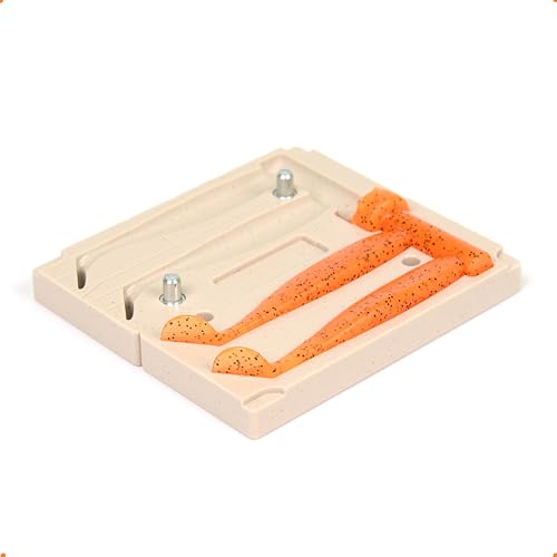 Smart air vents on lure mold for full filling