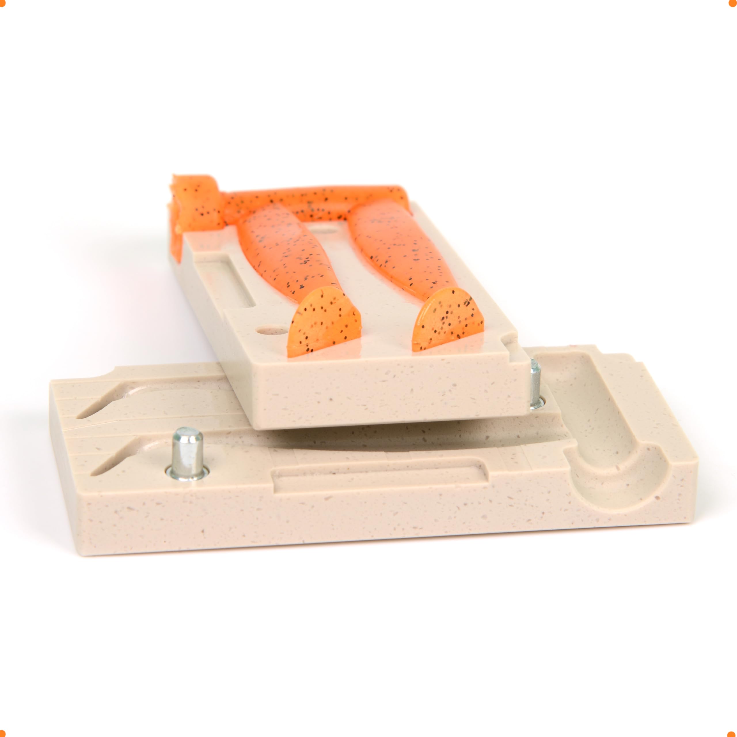 Low-porous durable mold material close up