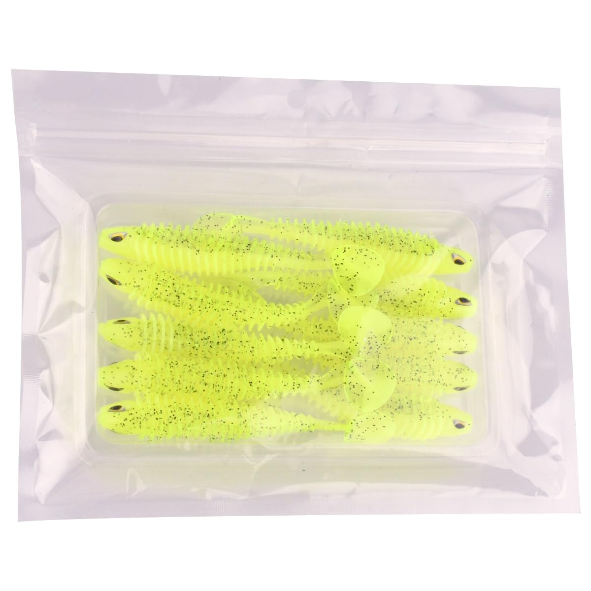 Paddlebait soft plastic lure designed for bass and perch