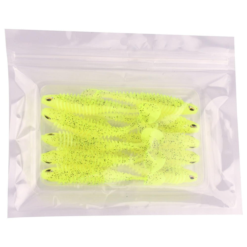 Paddlebait soft plastic lure designed for bass and perch