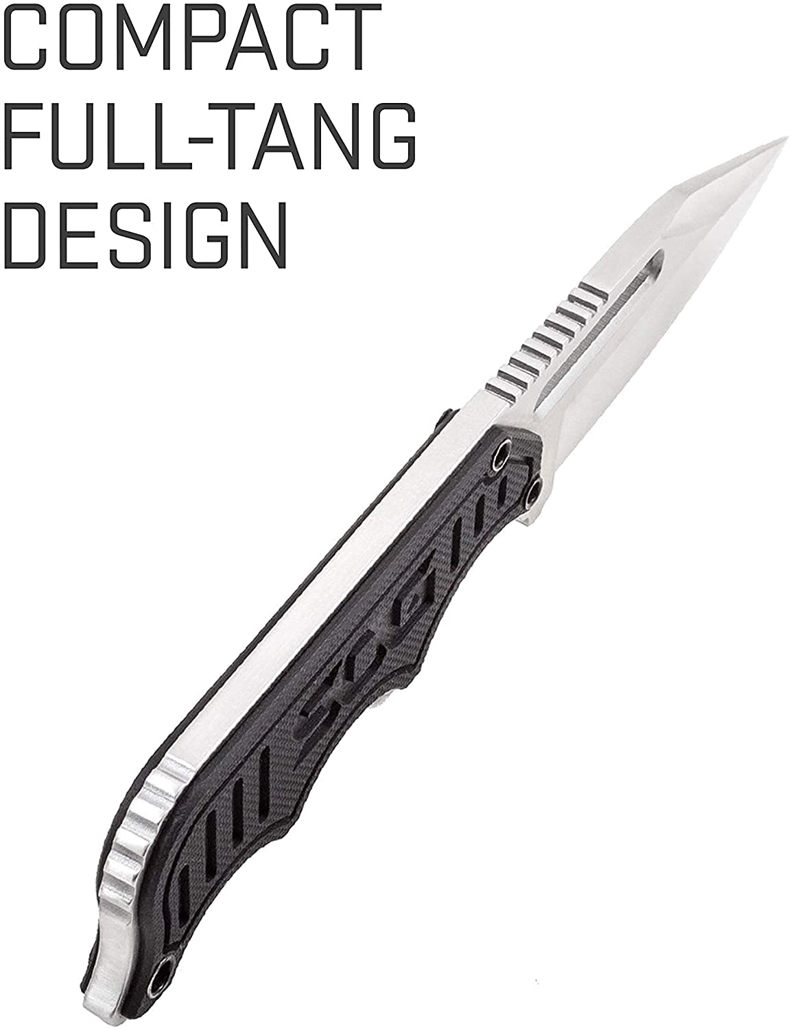 SOG Instinct full-tang fixed blade satin 5Cr15MoV NB1012-CP
