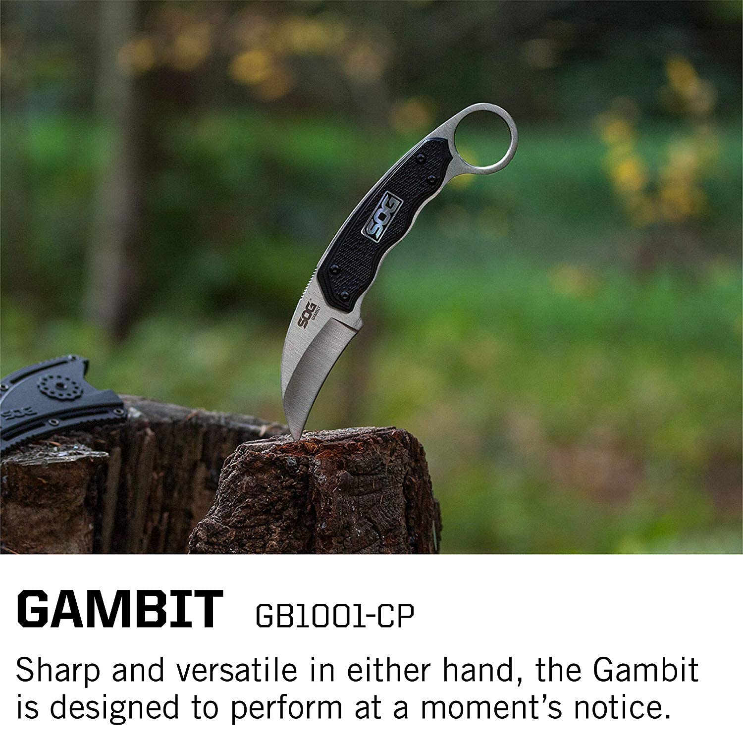 Hard nylon sheath included for secure carry