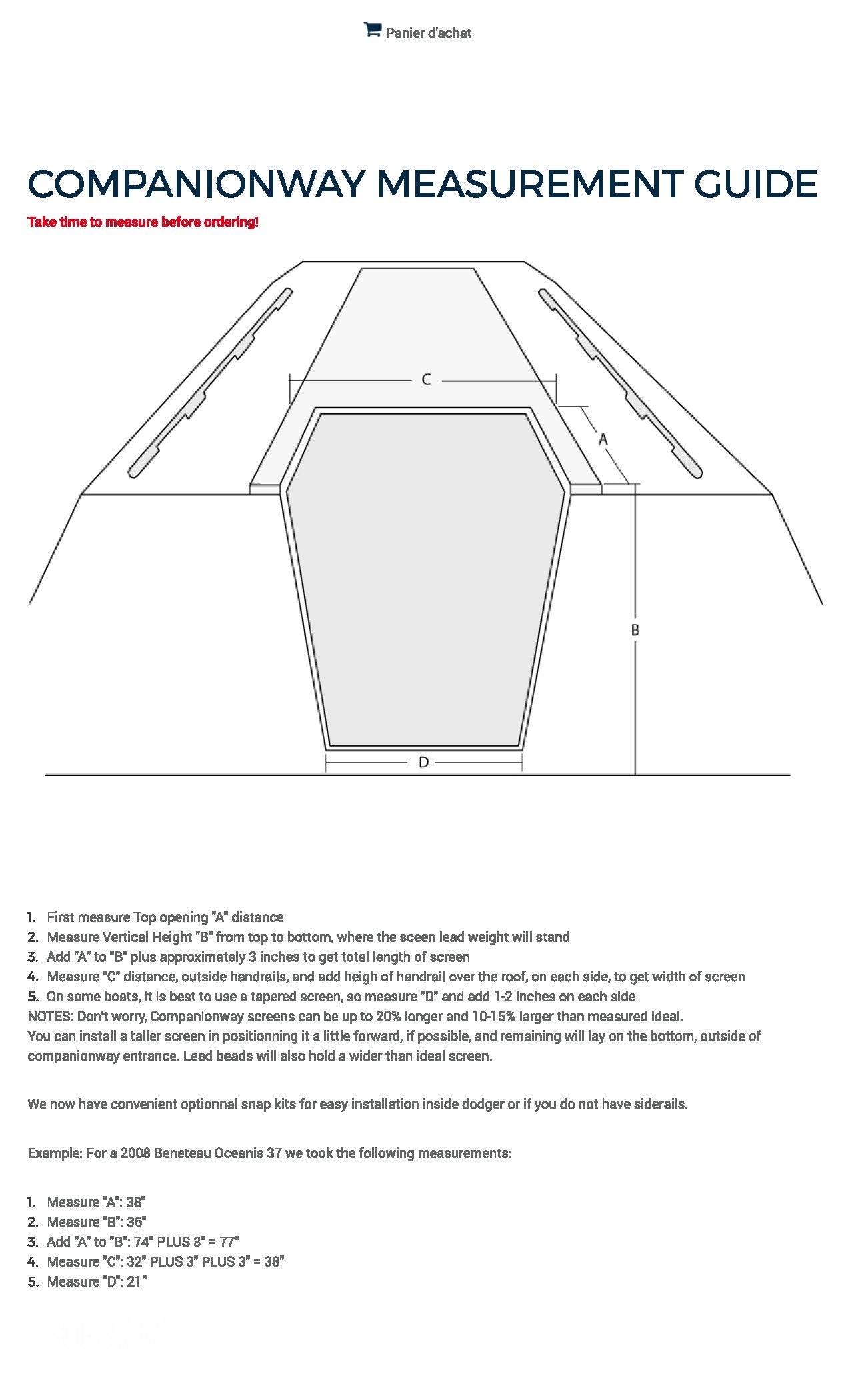 Screen tied to handrails during installation
