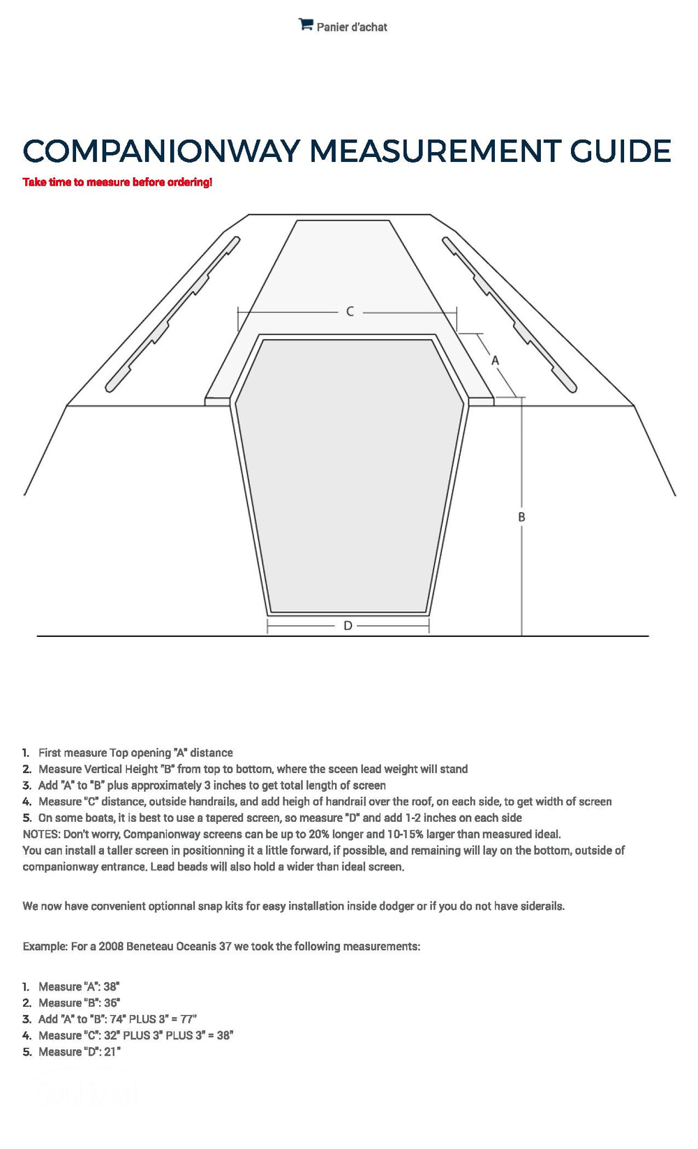 Screen tied to handrails during installation