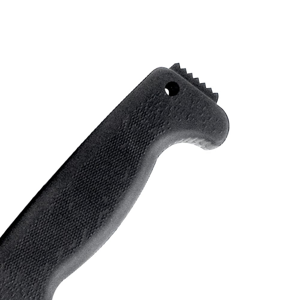 SOGfari 18-inch machete nylon sheath included for safe transport.